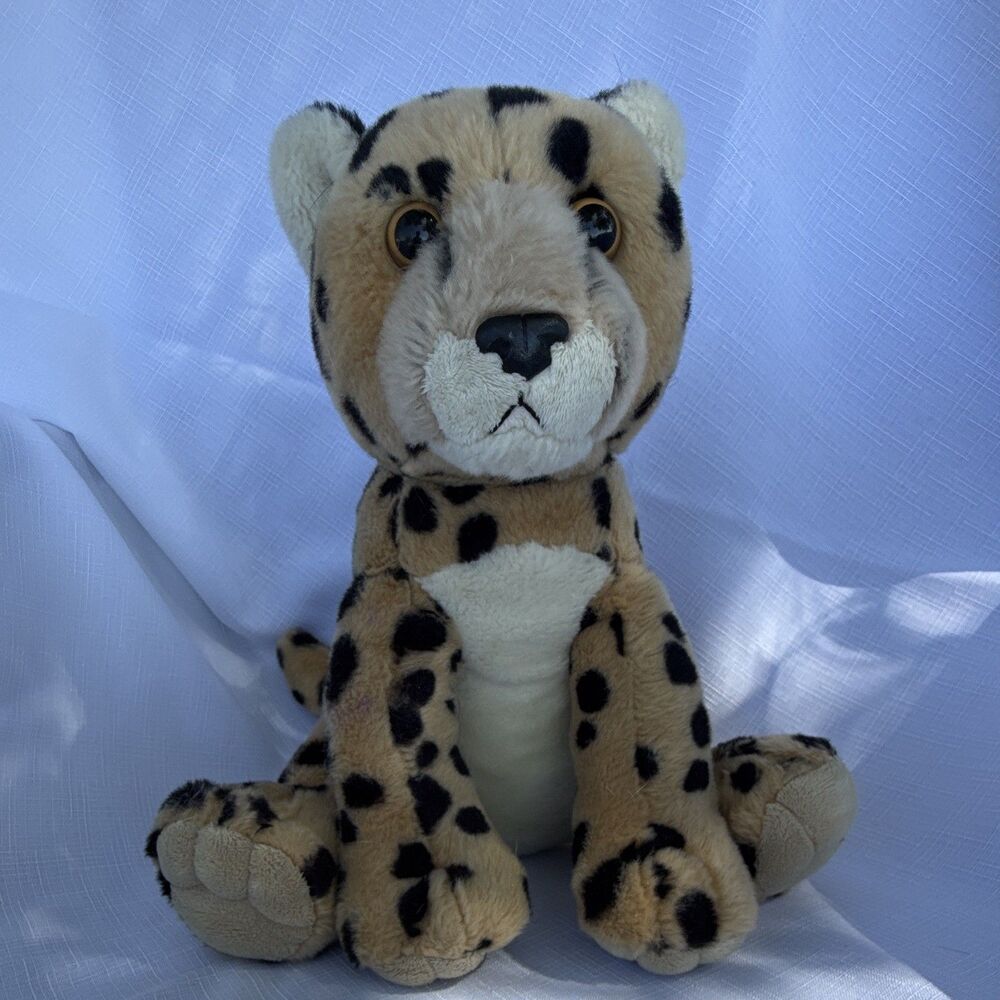 Destination Nation Cheetah Plush Stuffed Animal Small (6-14 in) Washable 2020
